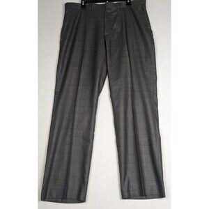 Kenneth Cole New York‎ Mens Dress Pants 38x32 Gray Classic Fit 38x32